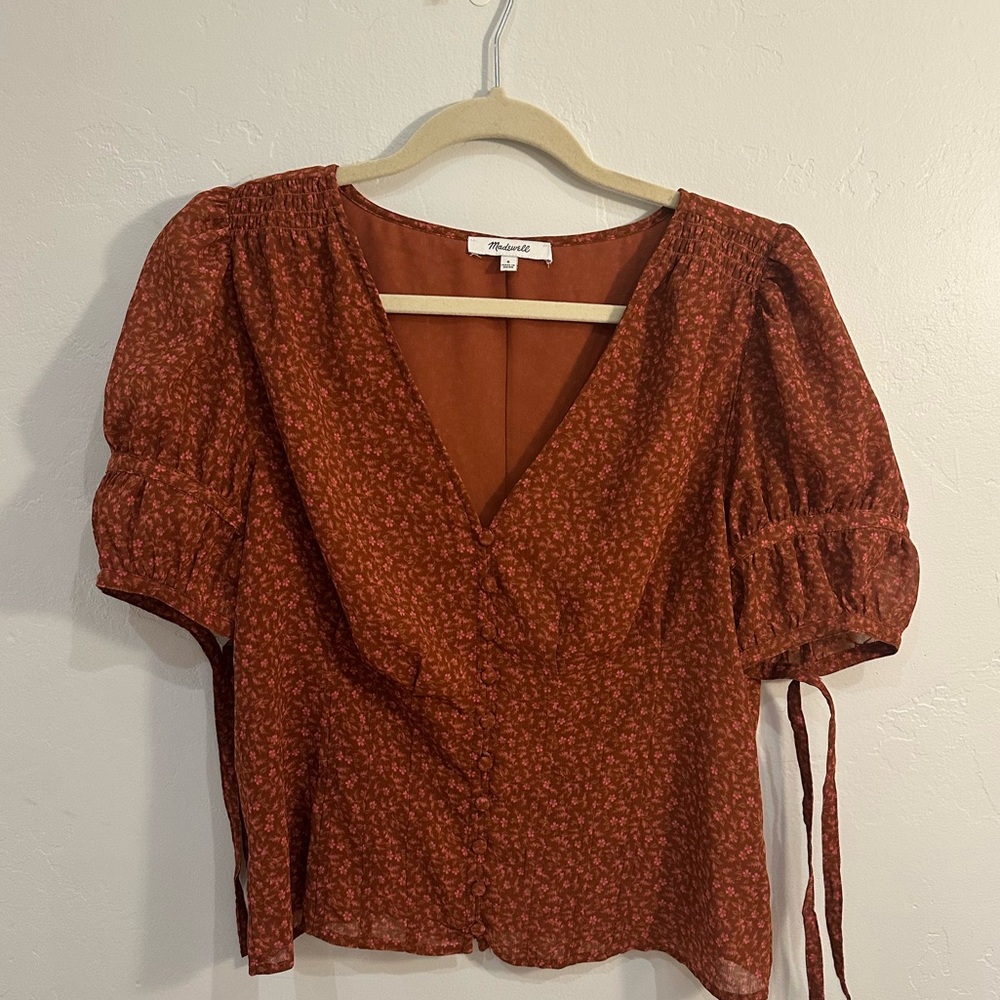 madewell blouse - size 6